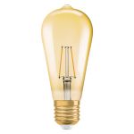 Ledvance Vintage 1906 LED E27 Pera Oro 2.5W 220lm - 824 Bianco Molto Caldo | Sostitua 22W