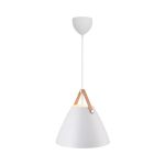 DFTP by Nordlux Luce Pendente Strap 36 Bianca - Metallo | E27 Max 40W