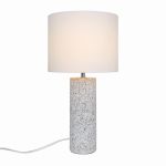 Nordlux Antiga Lampada Da Tavolo Composite Bianca | Adatto per 1x E27