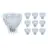 Confezione Multipack 10x Osram Parathom Faretti LED GU4 MR11 4.2W 345lm 36D - 827 Bianco Molto Caldo | Sostitutiva 35W