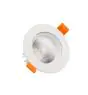 Faretti LED Il Giro Inclinabile 9W 720lm - 840 Bianco Freddo | 108mm - Ritaglio 90mm - UGR<19