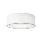 D'Lite Lunelle Luce da soffitto 30cm Tessuto Bianca | Adatto per 1x E27 