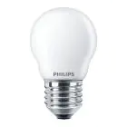 Philips Corepro LED Lustre E27 Sferica Ghiaccio 6.5W 806lm - 827 Bianco Molto Caldo | Sostitutiva 60W
