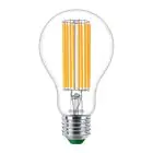 Philips MASTER LED Bulbo Ultra Efficient E27 Pera Chiara 5.2W 1095lm - 840 Bianco Freddo | Sostitutiva 75W