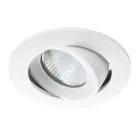 Noxion Faretti LED Hydro Inclinabile Antincendio Bianca 6W 400lm 36D - 927 Bianco Molto Caldo | Ritaglio 83mm - IP65 - Miglior resa cromatica - Dimmerabile